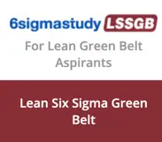 LSSGB (Lean Green Belt Certification Course and Exam)