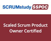 [SCRUM_0007_TSI_SSPOC] Scaled Scrum Product Owner Certified